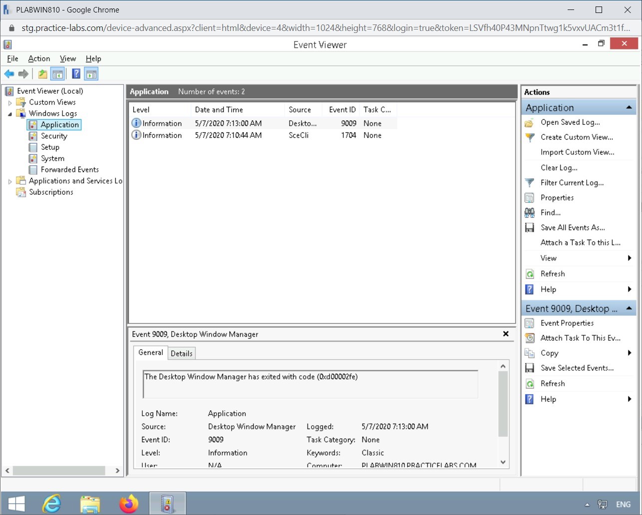 Figure 1.62 Screenshot of PLABWIN810