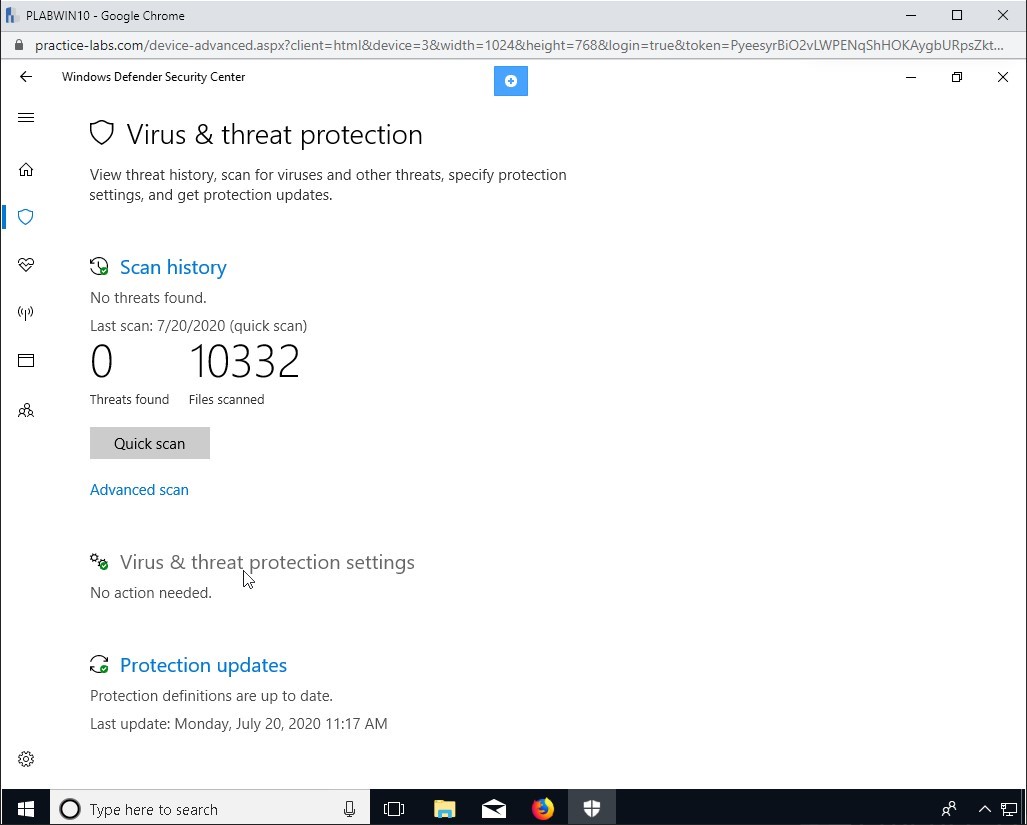 Figure 2.20 Screenshot of PLABWIN10
