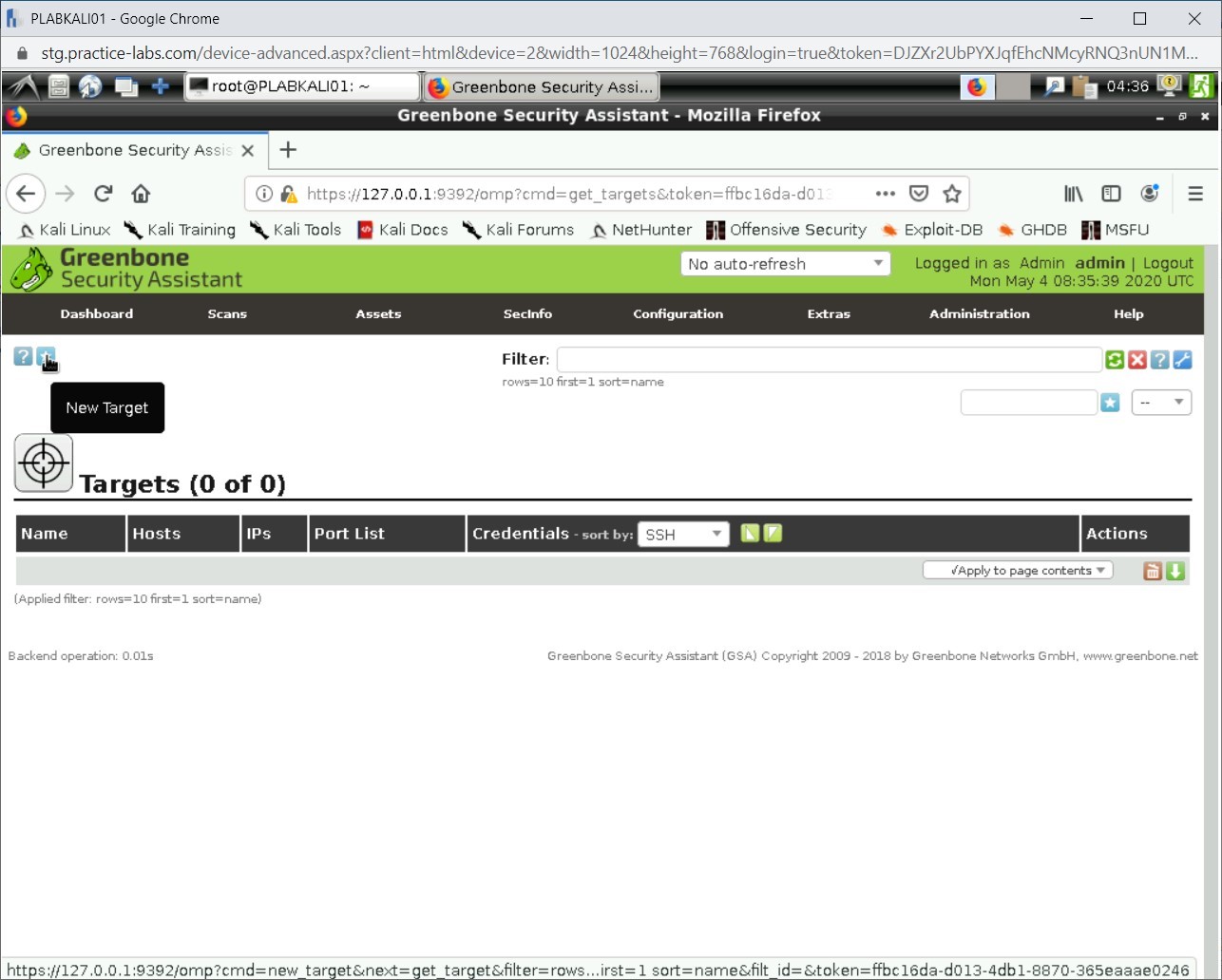 Figure 2.15 Screenshot of PLABKALI01