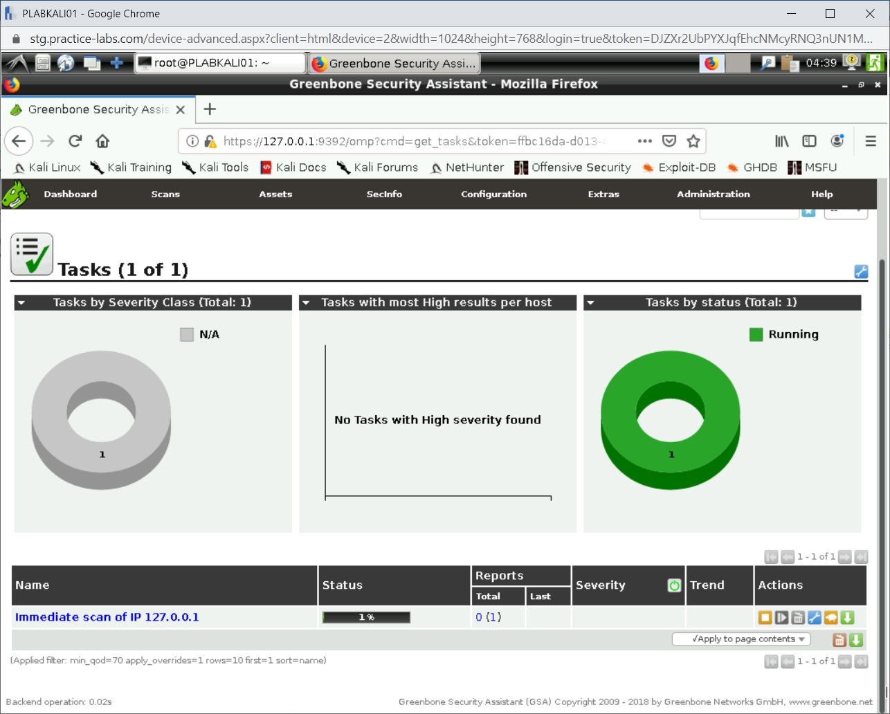 Figure 2.22 Screenshot of PLABKALI01