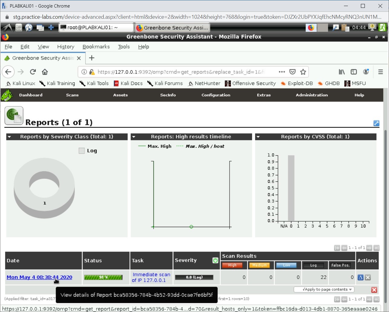Figure 2.25 Screenshot of PLABKALI01
