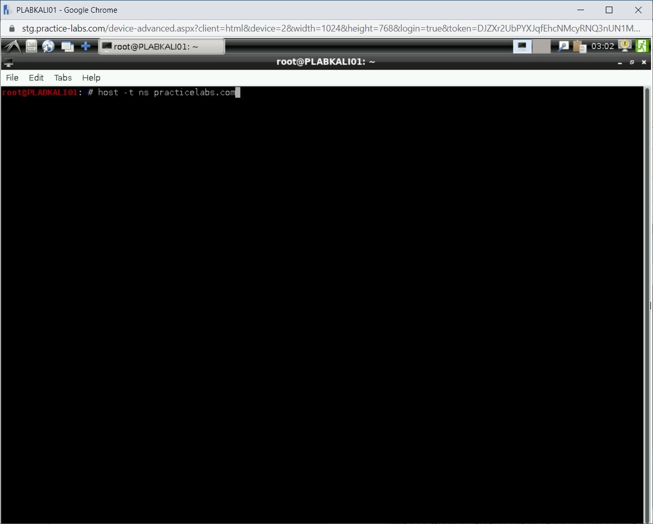 Figure 1.2 Screenshot of PLABKALI01