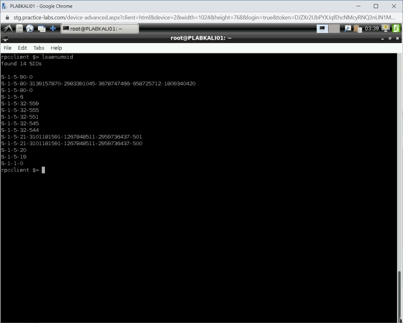 Figure 1.46 Screenshot of PLABKALI01