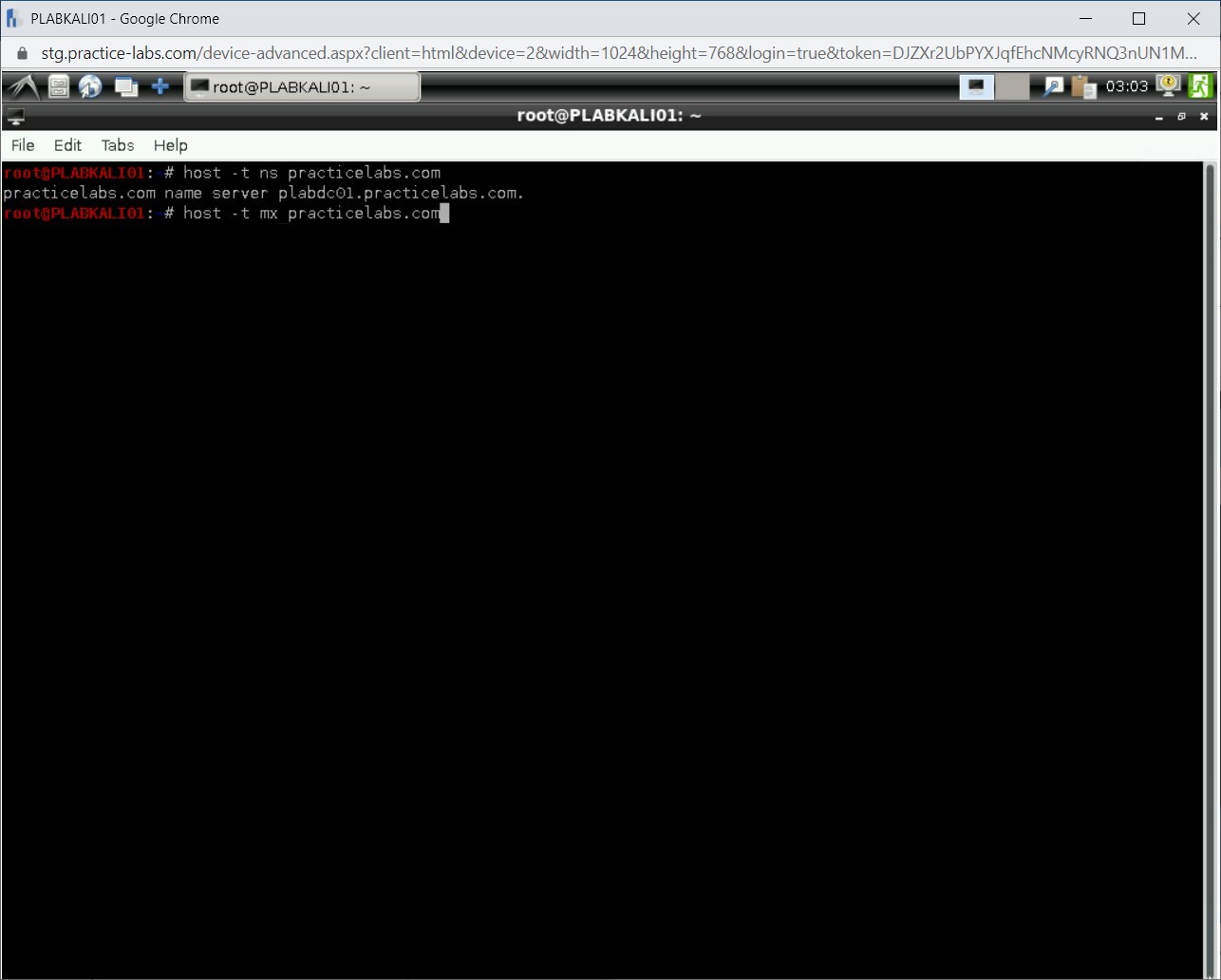 Figure 1.4 Screenshot of PLABKALI01