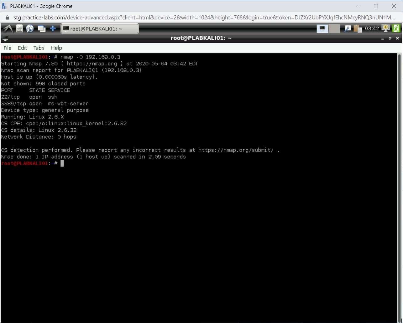 Figure 1.52 Screenshot of PLABKALI01