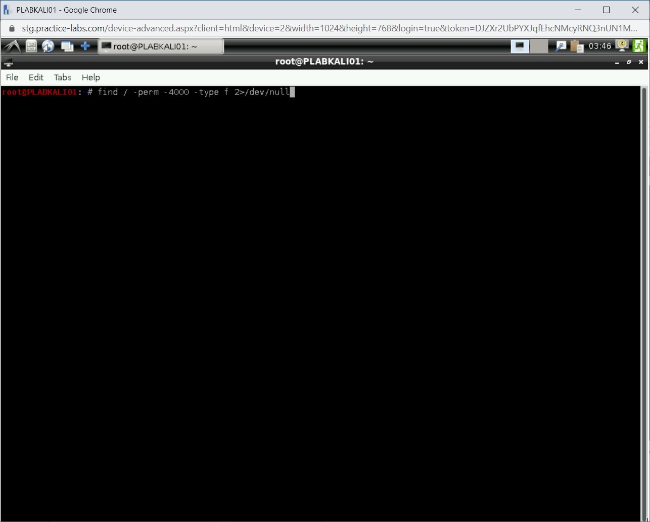 Figure 1.55 Screenshot of PLABKALI01