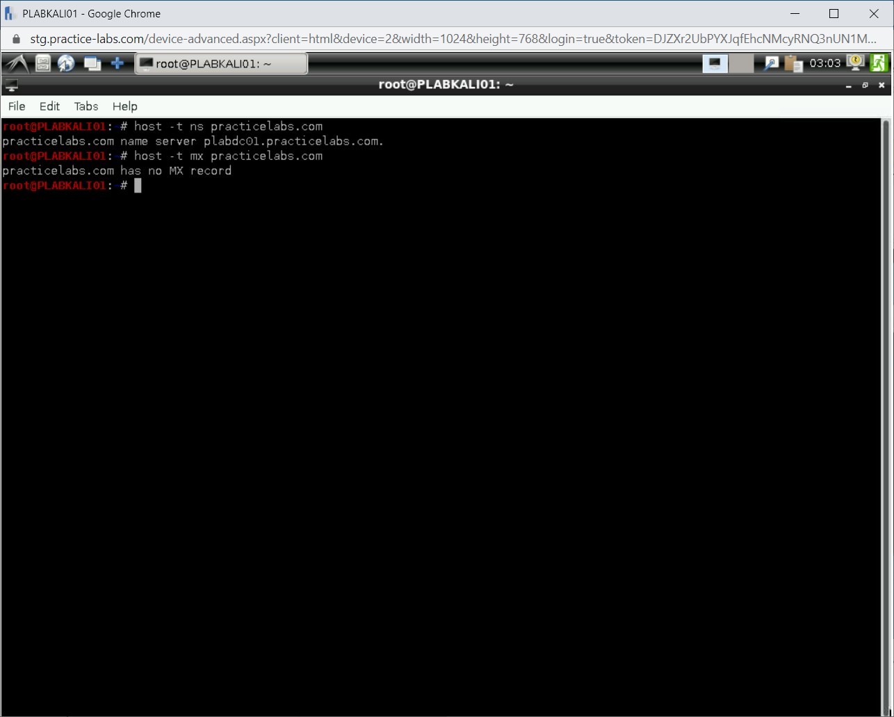 Figure 1.5 Screenshot of PLABKALI01