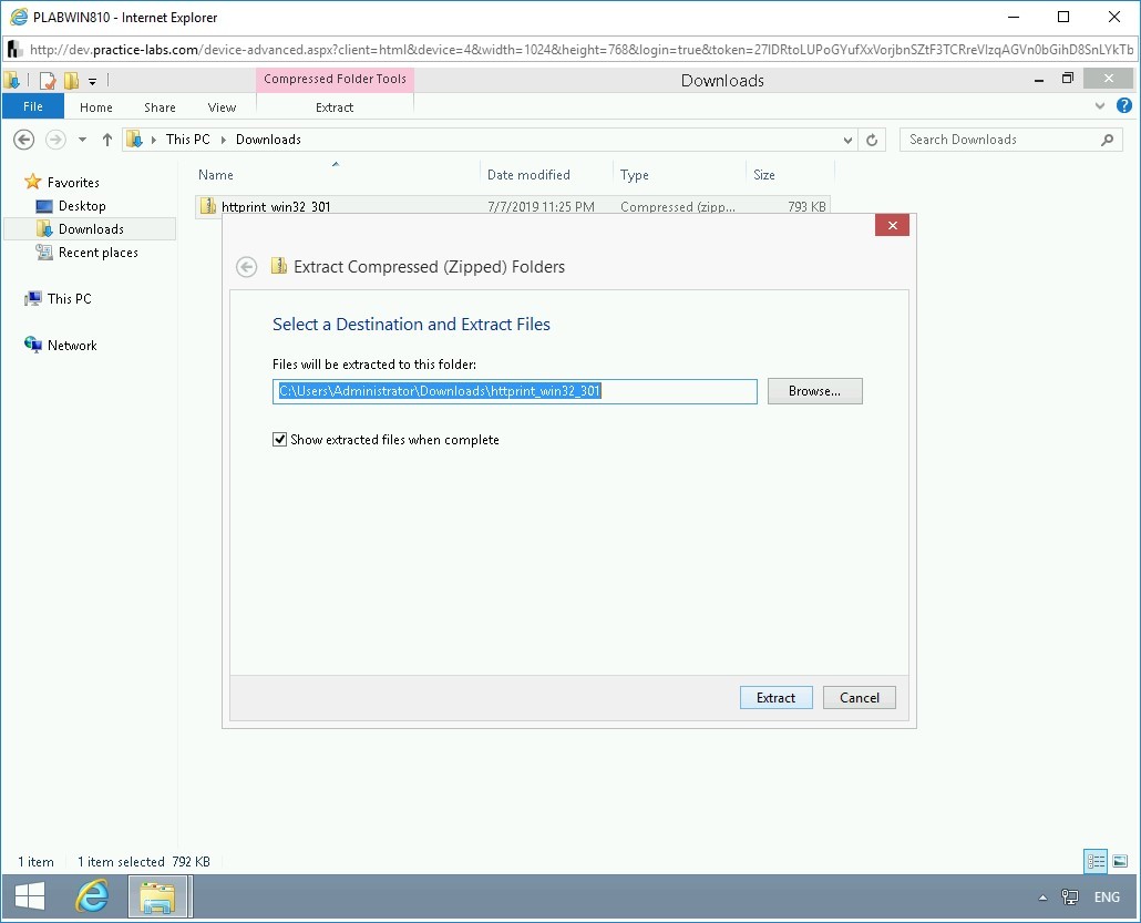 Figure 1.65 Screenshot of PLABWIN810