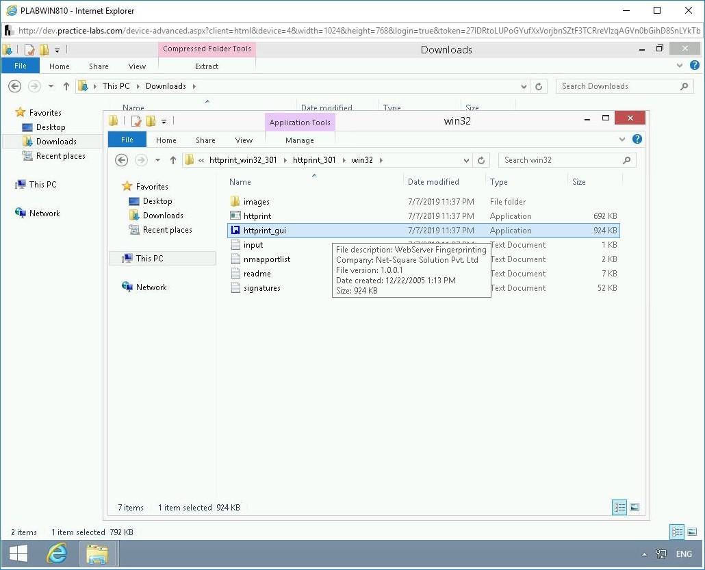 Figure 1.68 Screenshot of PLABWIN810