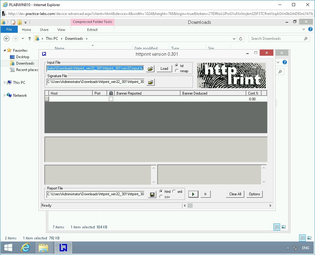 Figure 1.70 Screenshot of PLABWIN810