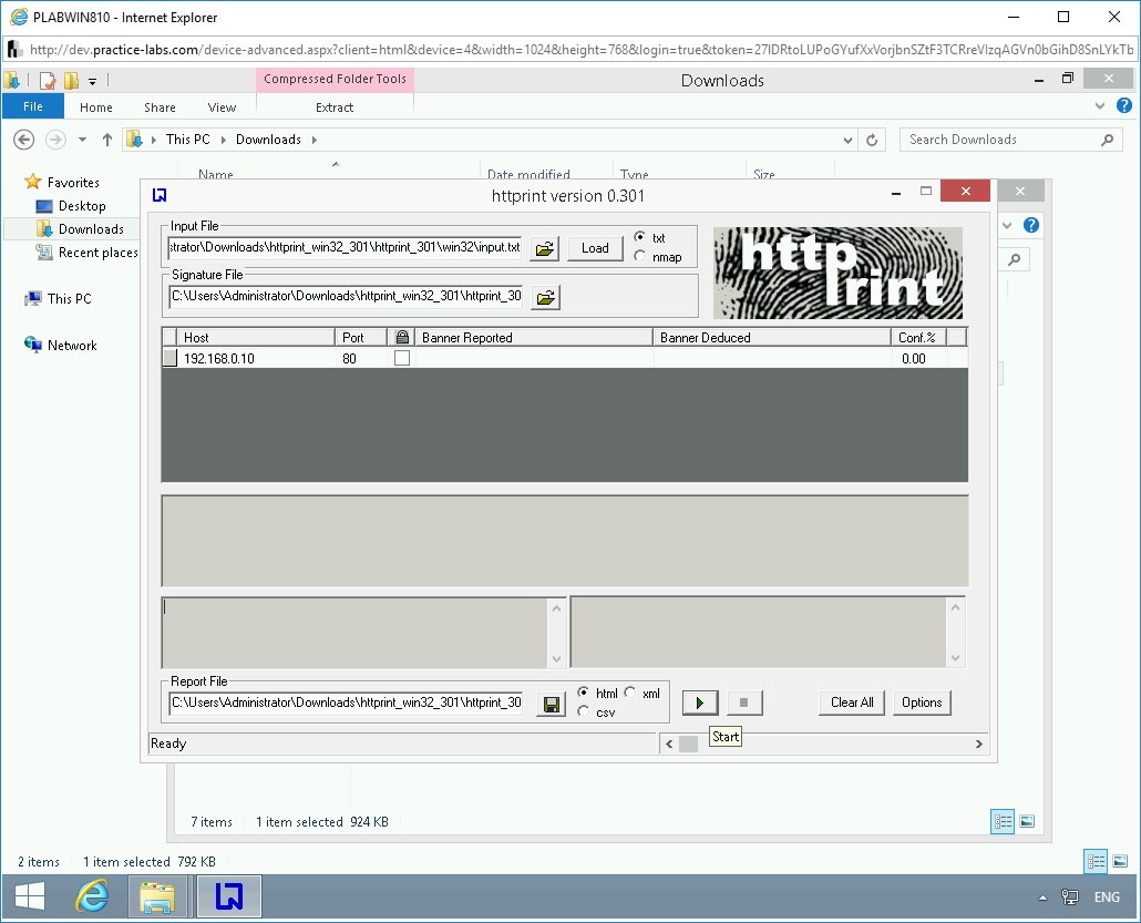 Figure 1.71 Screenshot of PLABWIN810