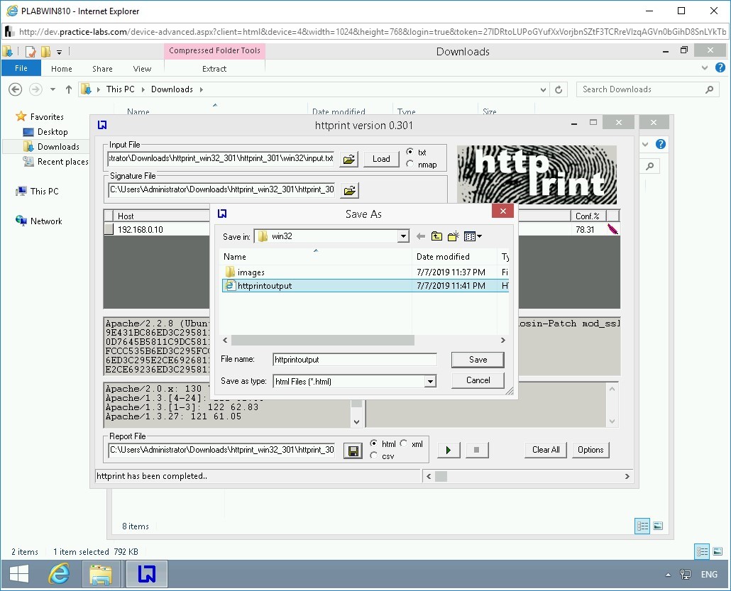 Figure 1.75 Screenshot of PLABWIN810