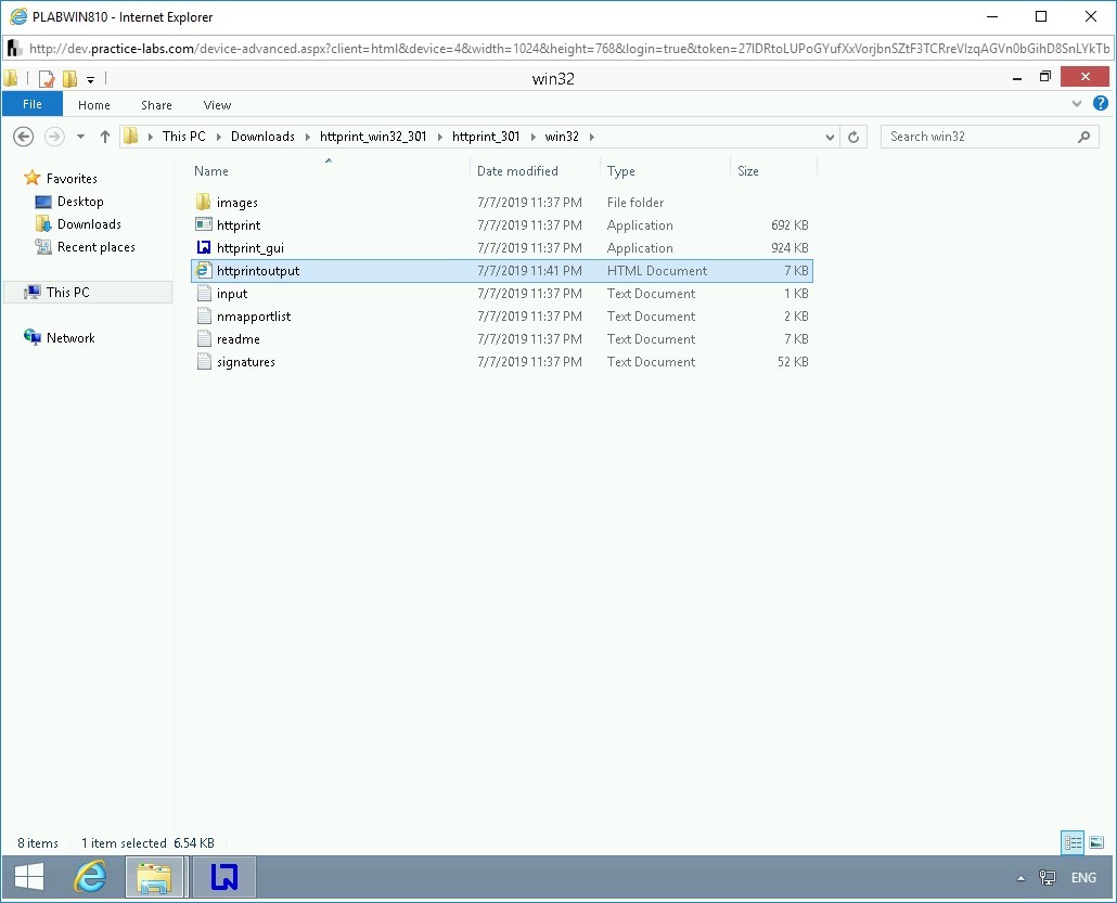 Figure 1.76 Screenshot of PLABWIN810