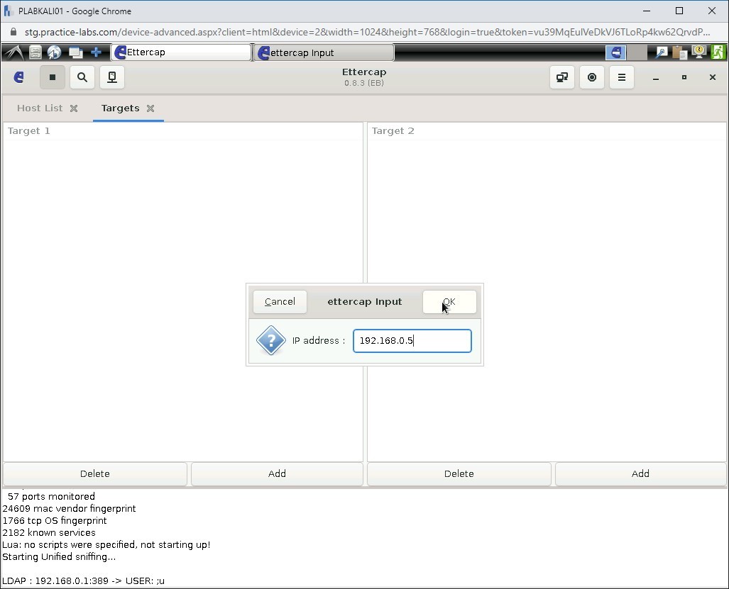 Figure 1.21 Screenshot of PLABKALI01