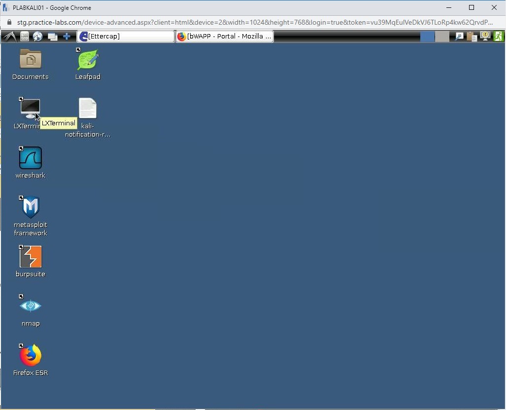 Figure 1.41 Screenshot of PLABKALI01