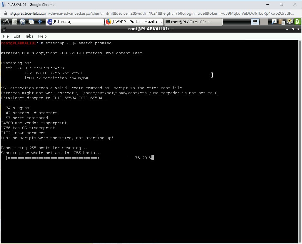 Figure 1.43 Screenshot of PLABKALI01