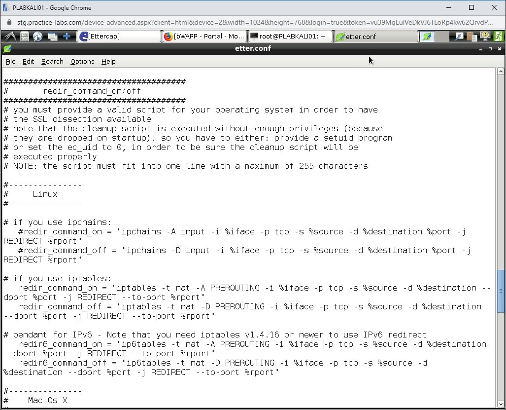 Figure 1.48 Screenshot of PLABKALI01