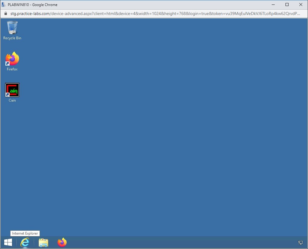 Figure 1.4 Screenshot of PLABWIN810