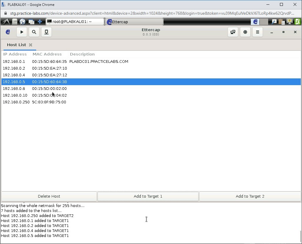 Figure 1.64 Screenshot of PLABKALI01