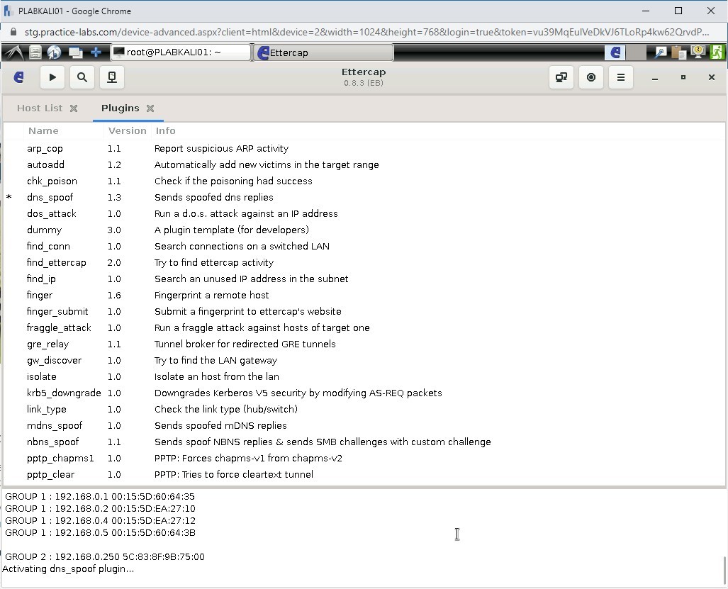 Figure 1.71 Screenshot of PLABKALI01