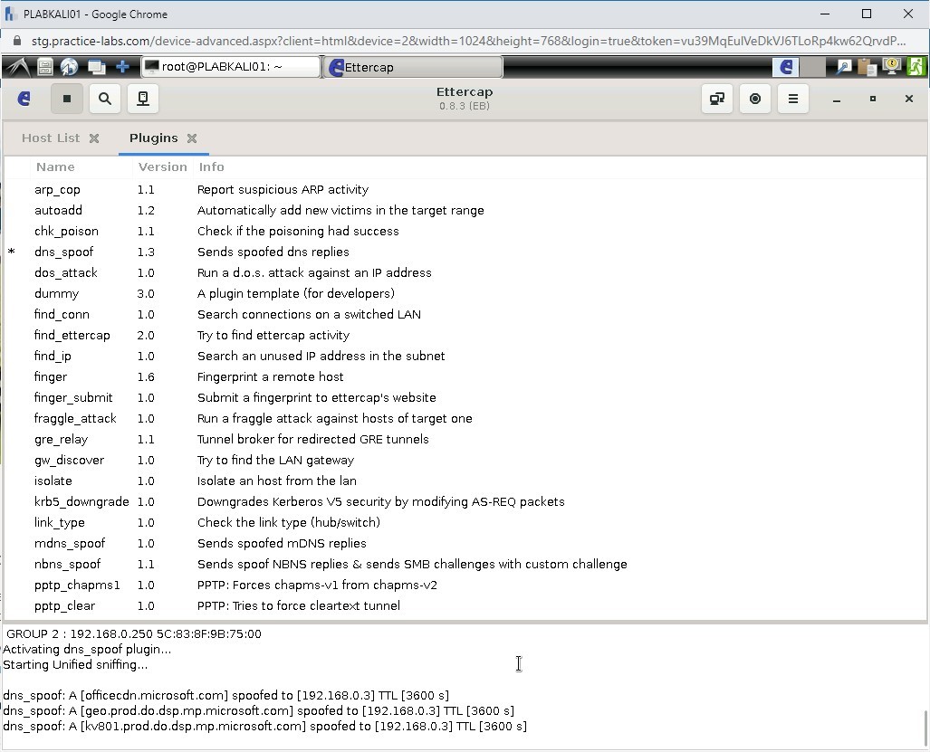 Figure 1.73 Screenshot of PLABKALI01