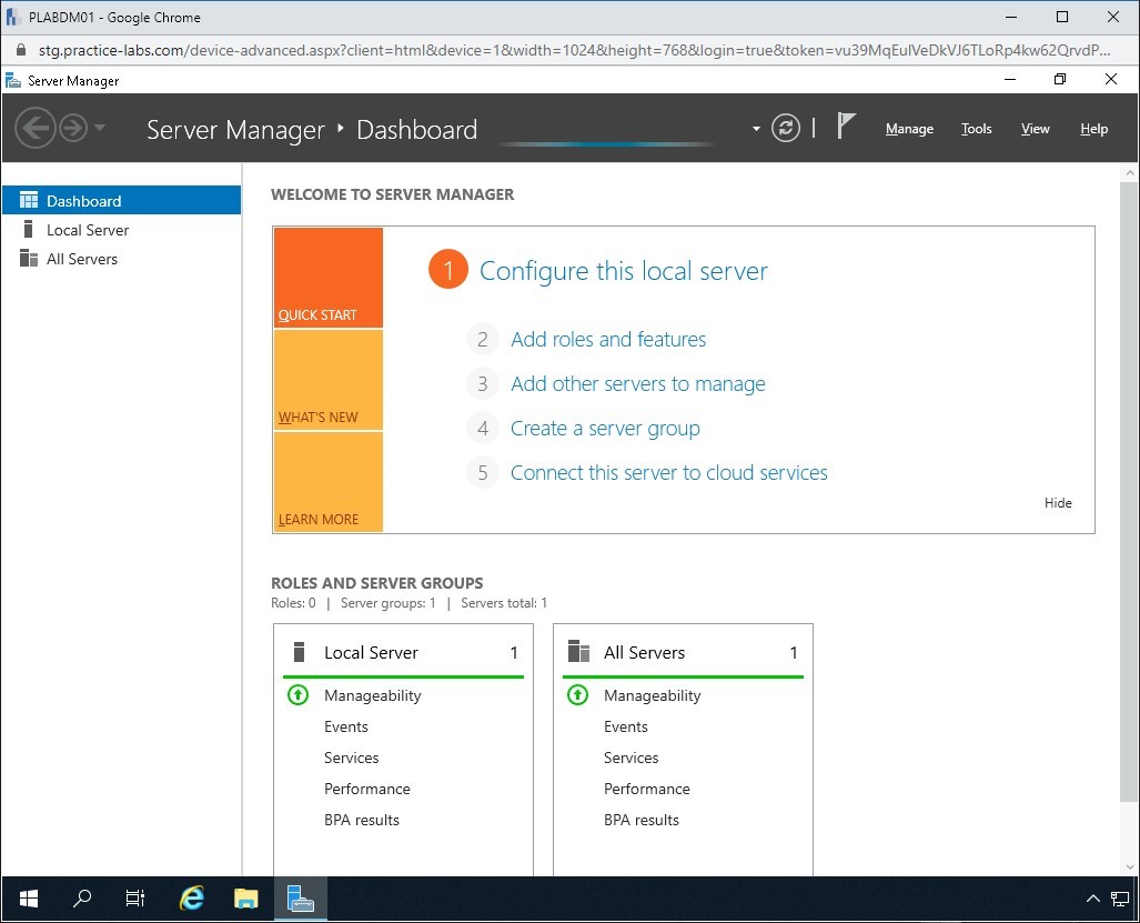 Figure 1.74 Screenshot of PLABDM01
