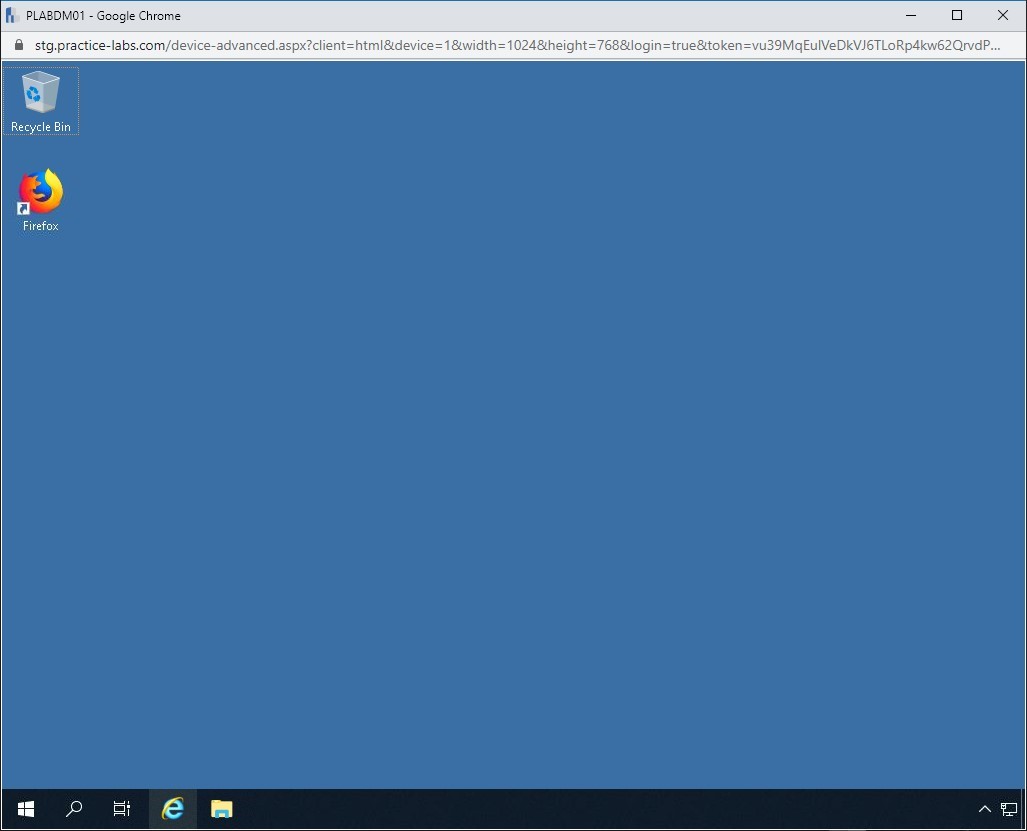 Figure 1.75 Screenshot of PLABDM01
