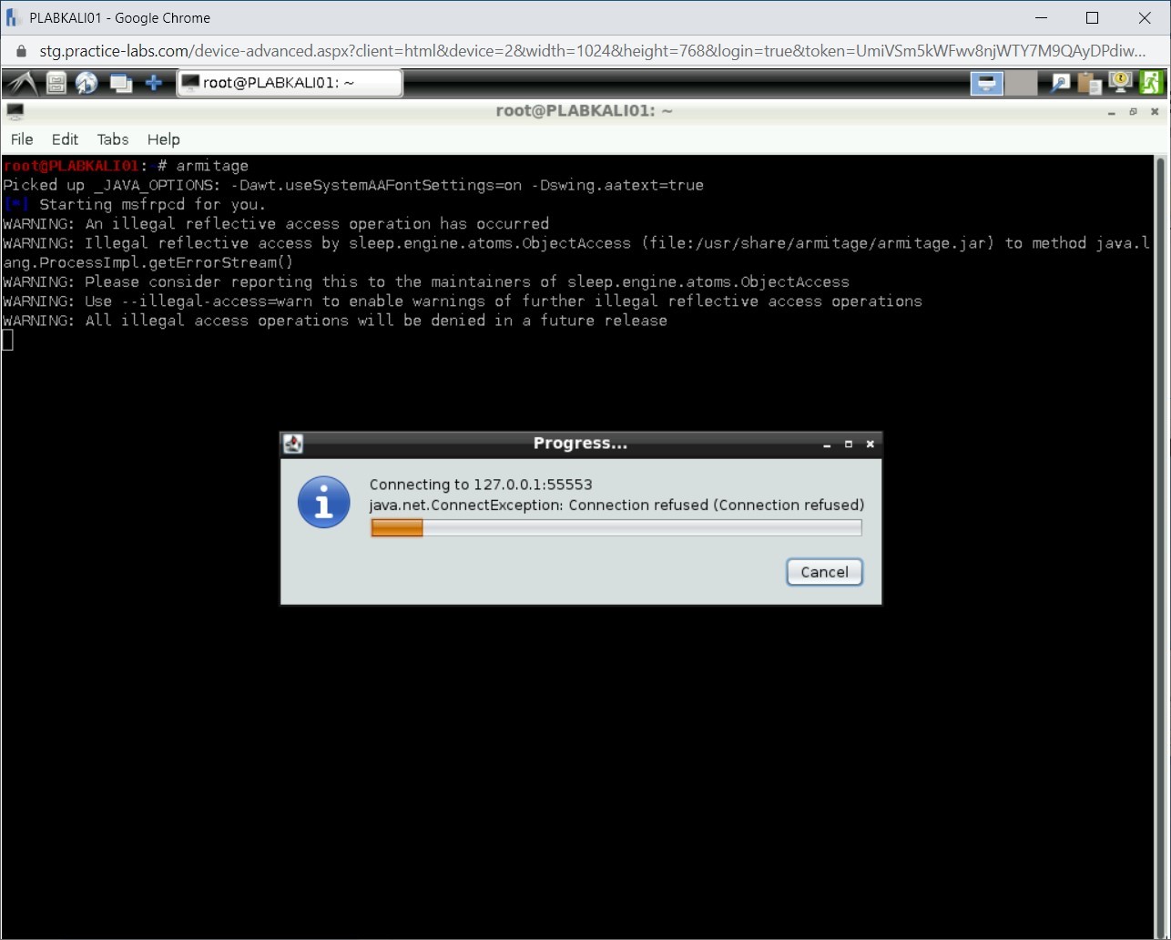 Figure 1.11 Screenshot of PLABKALI01