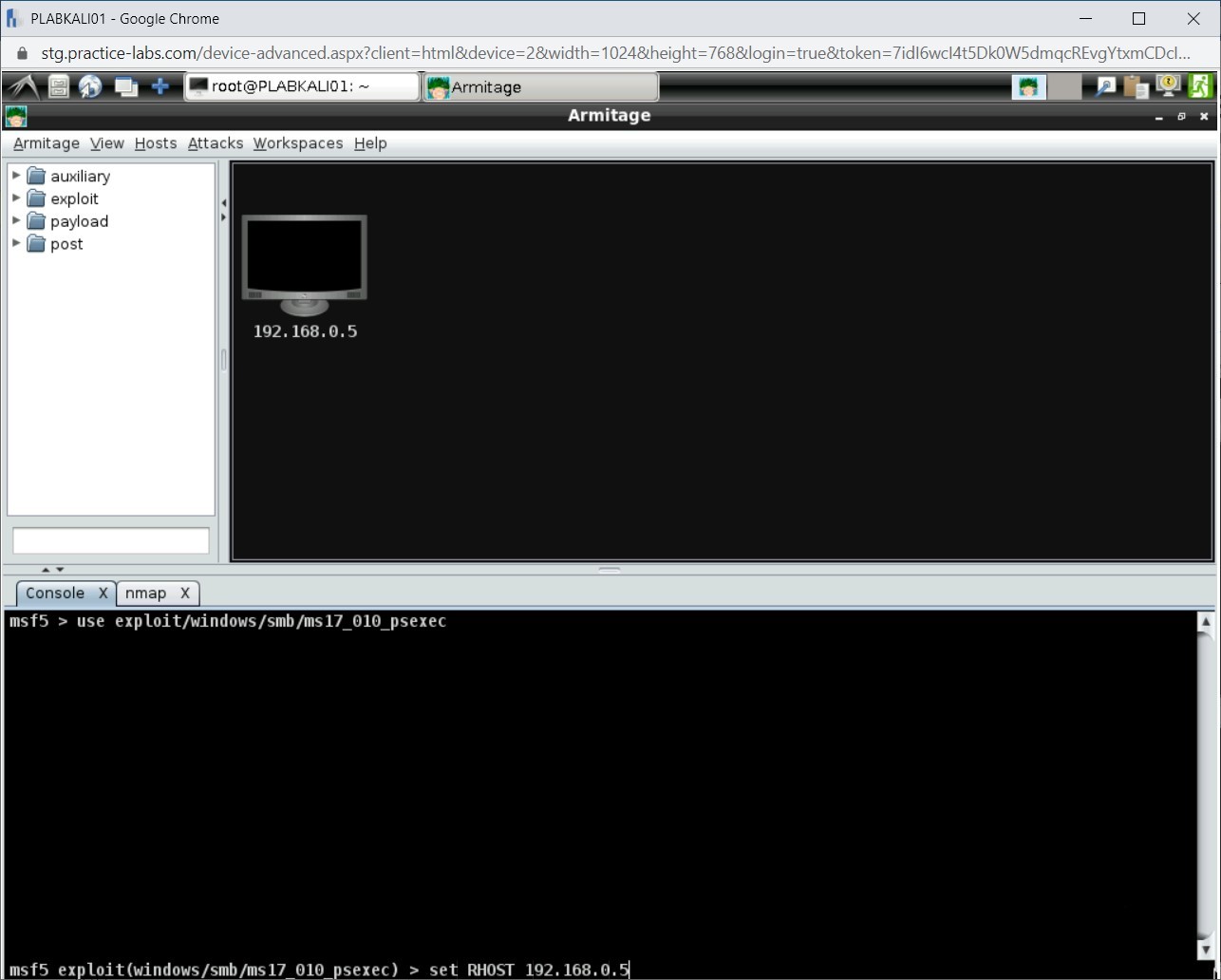 Figure 1.20 Screenshot of PLABKALI01