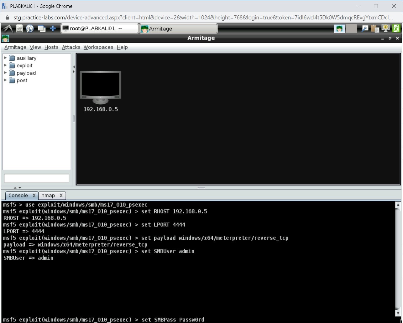 Figure 1.24 Screenshot of PLABKALI01