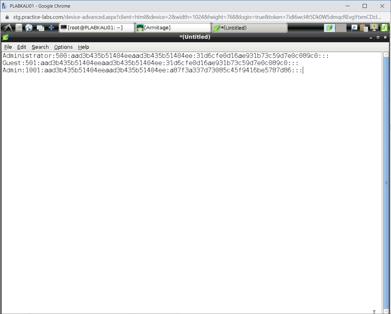 Figure 1.35 Screenshot of PLABKALI01