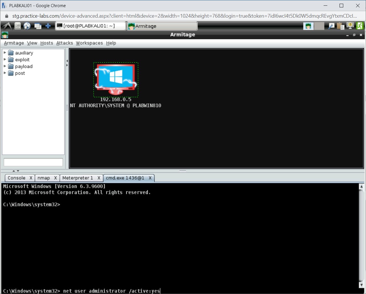 Figure 1.57 Screenshot of PLABKALI01