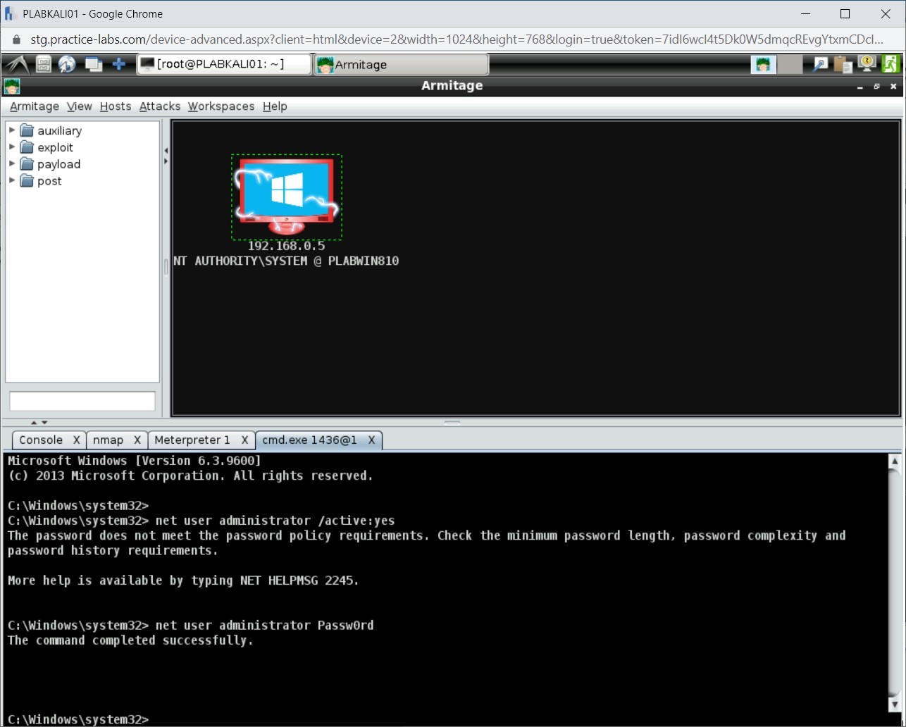 Figure 1.60 Screenshot of PLABKALI01