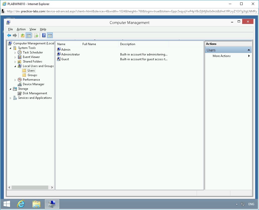 Figure 1.63 Screenshot of PLABWIN810