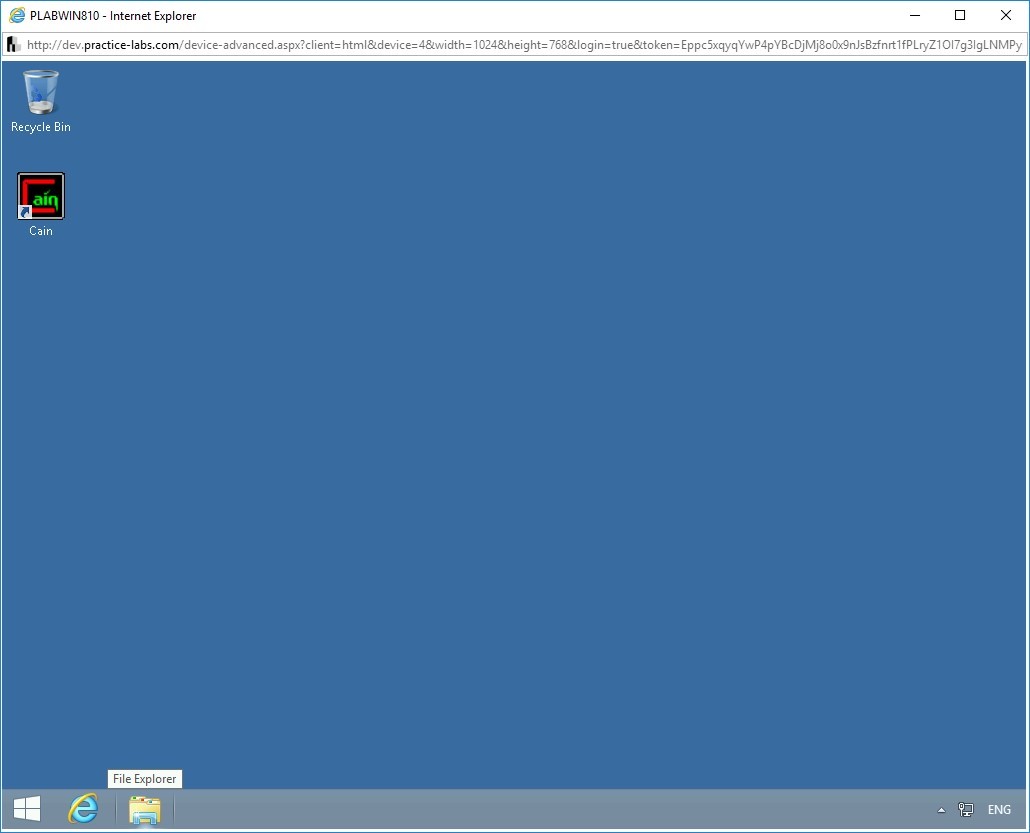 Figure 1.74 Screenshot of PLABWIN810