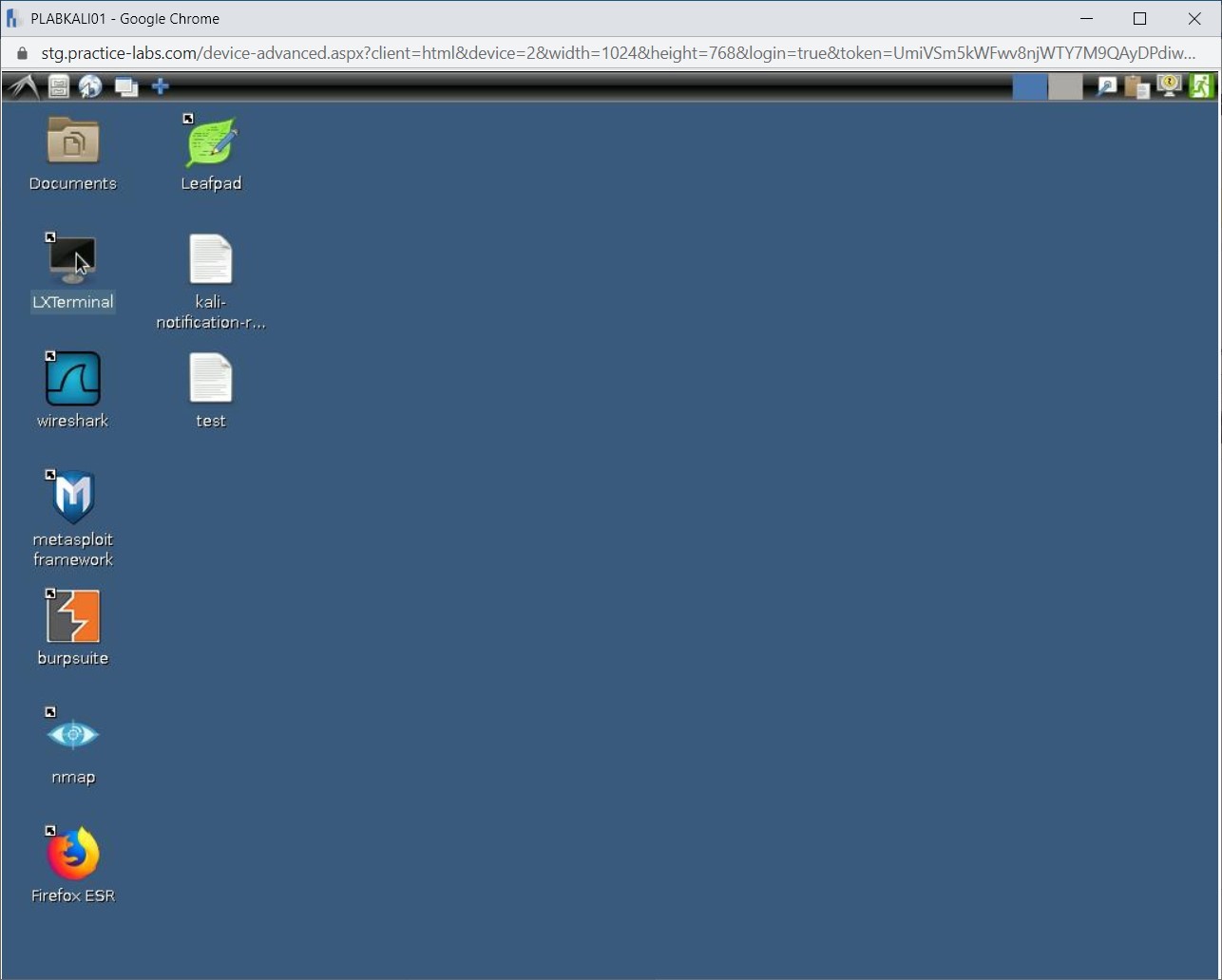 Figure 1.102 Screenshot of PLABKALI01