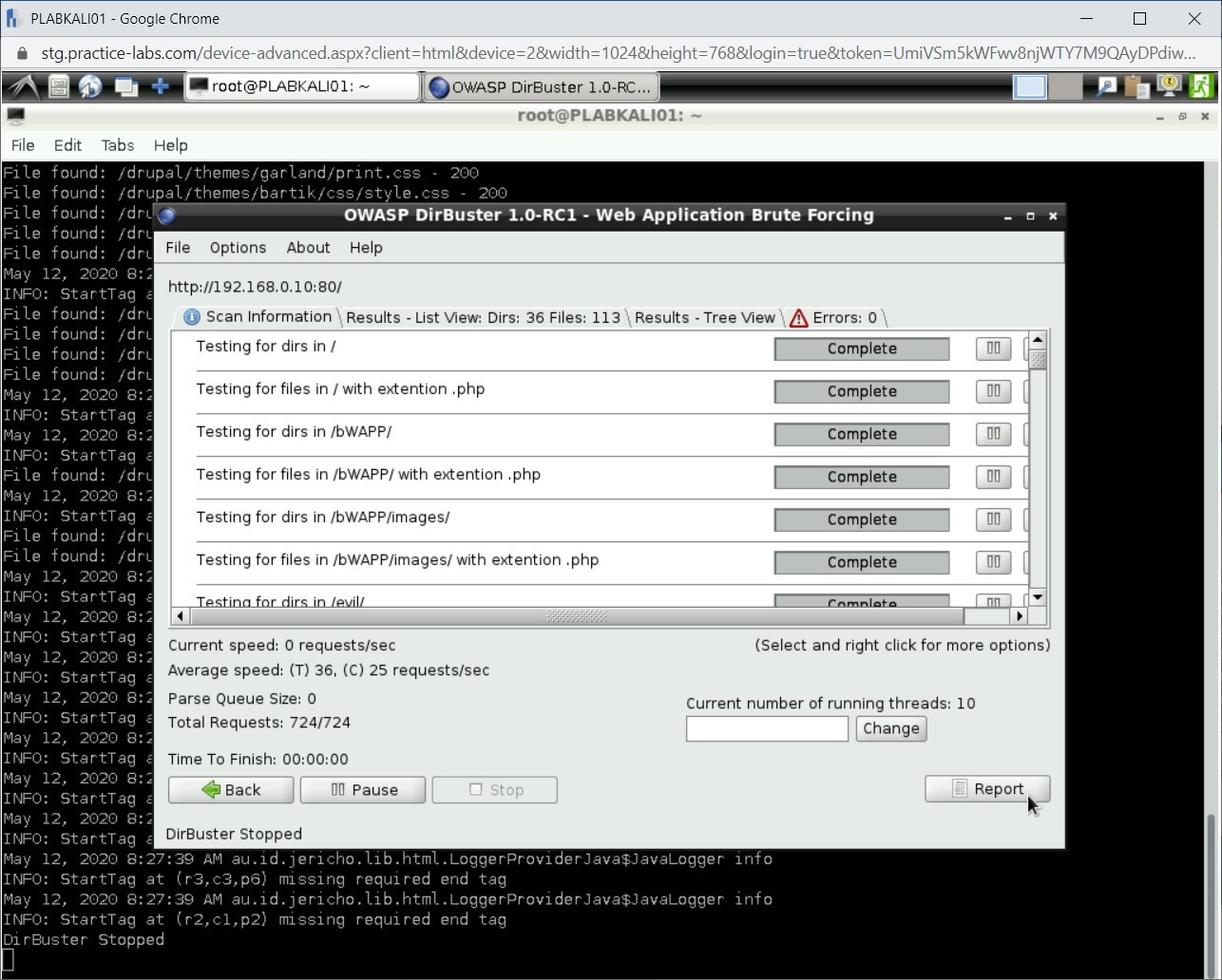 Figure 1.107 Screenshot of PLABKALI01