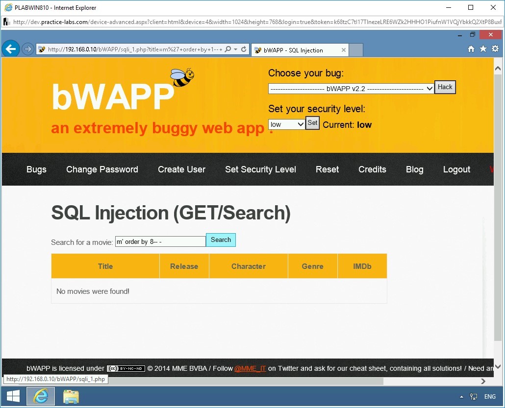 Figure 1.13 Screenshot of PLABWIN810