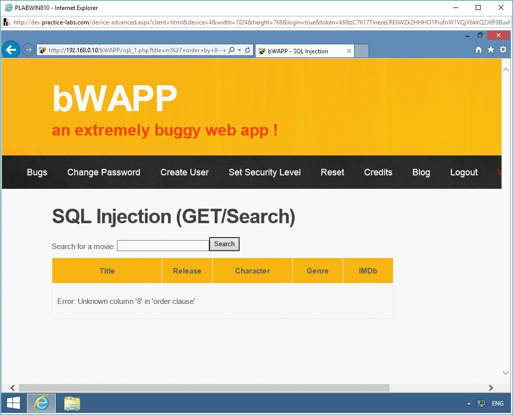 Figure 1.14 Screenshot of PLABWIN810