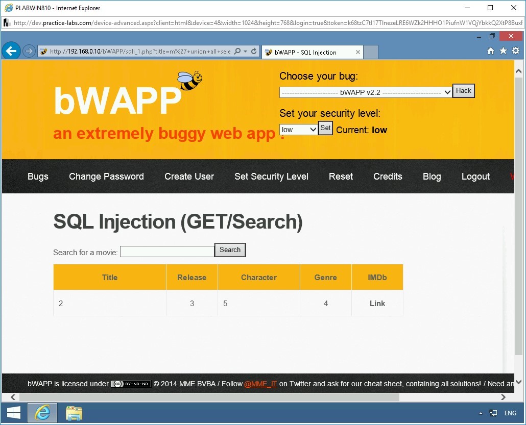 Figure 1.18 Screenshot of PLABWIN810