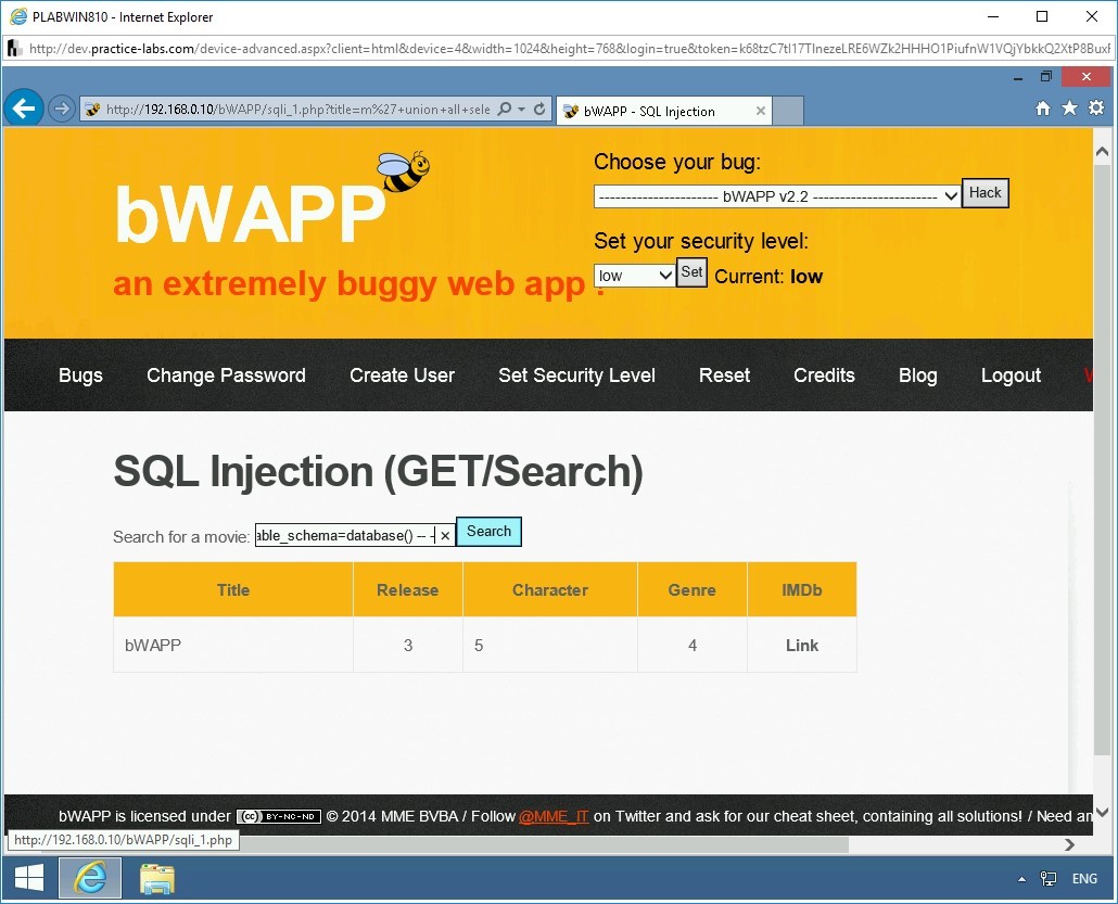 Figure 1.21 Screenshot of PLABWIN810