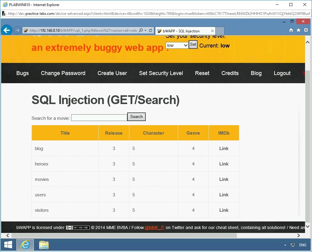 Figure 1.22 Screenshot of PLABWIN810